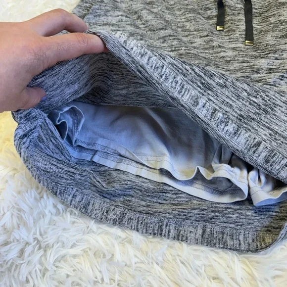 3/20 Croft & Barrow Skort Gray Skort Gray Athletic Skort Gray Skirt - Picture 6 of 7